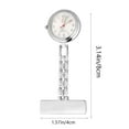 thumbnail image 4 of Fashionable Safety Pin Nurse Pocket Watch Zinc Alloy Luminous Nurse Watch Doctor Hanging Watch, 4 of 7