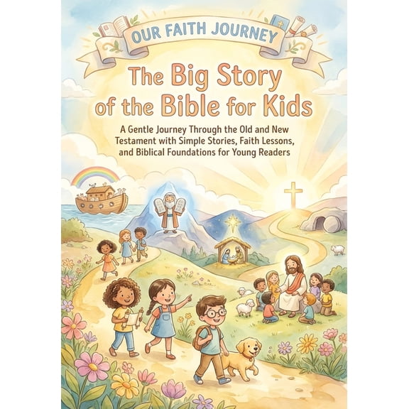 The Big Story of the Bible for Kids: A Gentle Journey Through the Old and New Testament with Simple Stories, Faith Lesso, (Paperback)