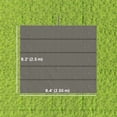 thumbnail image 3 of Outsunny 8.2' x 8.4' Pergola Canopy Top Only, Fit 10'x10' Frame, Light Grey, 3 of 10