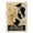 Flat Sand, variant on Zippo Windy Card Design Black Ice Pocket Lighter