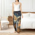 thumbnail image 4 of Balery Starry Sky White Horse Pantalones de pijama para mujer, pijamas ultraligeros, pantalones de estar por casa-3X-Large, 4 of 6