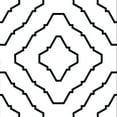 thumbnail image 6 of Mi Alma Black White Line Pattern Peel & Stick Tiles - Vinyl Backsplash 8x8, 6 of 11