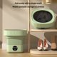 thumbnail image 1 of Lavadora Lavadora 6L Calcetines Plegables Ropa Interior Braguitas (Reino Unido) Verde, 1 of 8
