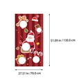 thumbnail image 3 of Christmas Toss Game Banner Papá Noel Patrón Cornhole Juego Juguetes para niños, 3 of 5