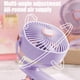 thumbnail image 5 of Ventilador Recargable con Clip, Miniventilador Portátil de 3 Velocidades, Silencioso, Ideal para Acampar Al Aire Libre, Oficina En Casa, Viajes y Diseño Elegante., 5 of 6