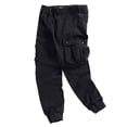 thumbnail image 5 of Casual Cargo Pants, Solid Color with 8 Pockets for Men's Outdoor Hiking and Work, Lightweight Tactical BDU Trousers for Daily Wear (No Belt), 5 of 6