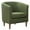 Green, variant on Barrel Accent Chair Set of 2, Modern Comfy Living Room Chairs with Armrest Reading Chair, Cozy Soft Padded for Small Space Bedroom Reception Room Cafe (Green)