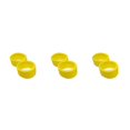 thumbnail image 1 of ZLight 2 Pieces Tennis Racket Grip Ring Badminton Bat Overgrip Fix Kit Grip Tape Protector Supplies Professional Accessories Yellow 3Set, 1 of 6