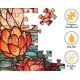 thumbnail image 3 of Puzzle PICKFORU con forma de flor de cristal coloreado, 1000 piezas, para adultos, 3 of 8