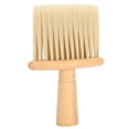 thumbnail image 2 of Cepillo de barrido de pelo roto, mango de madera, cepillo de plumero para corte de pelo, para barbería, estilista, 2 of 8