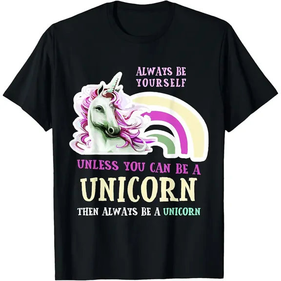 Always Be Yourself Funny Unicorn Gift T-Shirt