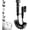 Black, variant on 1 In 2 Out Dual Control Valve Handheld Bidet Sprayer Adjustable Water Pressure Toilet Accessory For Bathroom Use	（Silver）
