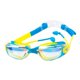 thumbnail image 3 of Gafas de natación para niños, gafas de piscina, impermeables, visión clara, con tapones para los oídos, antivaho. Amarillo Azul, 3 of 9