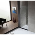 thumbnail image 5 of ANZZI Fellow Series 30 x 72 In. Frameless Shower Door in Brushed Nickel, 5 of 7