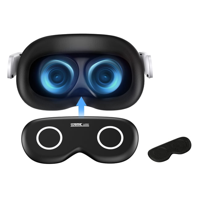 Anti-Glare VR Lens Protector Compatible with Meta Quest 3/2/Vision Pro/PSVR2 - Dustproof Scratch-Resistant Cover