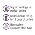 thumbnail image 4 of Salton Programmable Coffee, Spice And Herb Grinder CG1451, 4 of 8