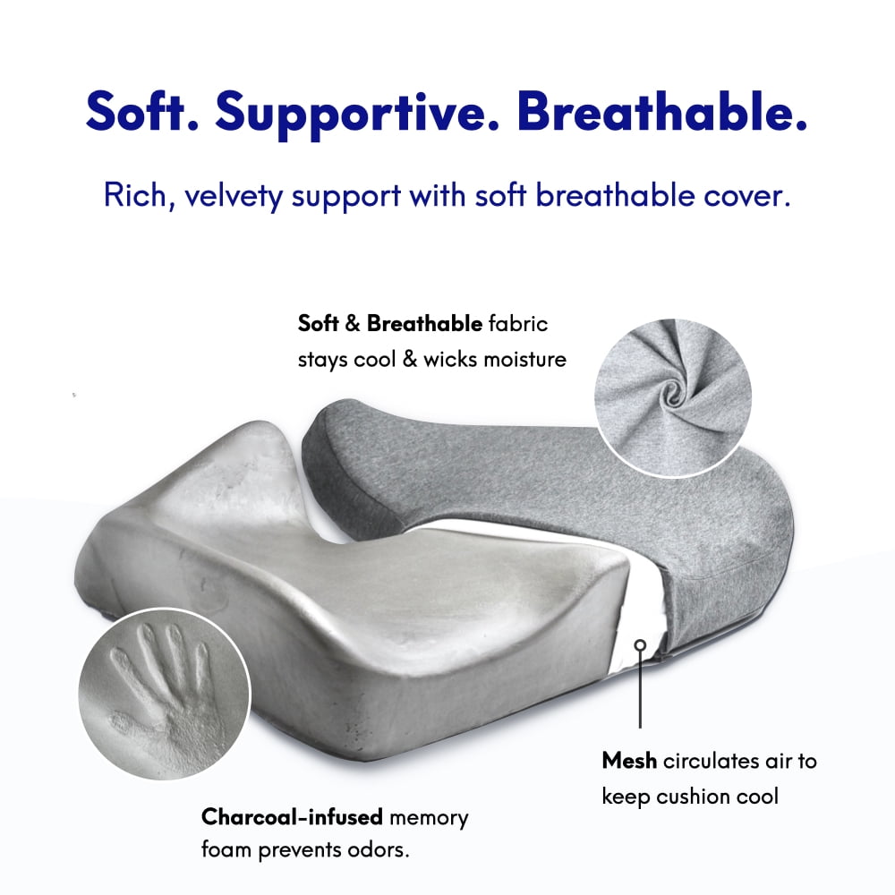 Cushion Lab - Our best-selling Pressure Relief Seat Cushion & Back Relief  Lumbar pillow are available in 200+ @staples retail stores now📣🥰, check  them out and experience the magic of game-changing  comfort!🤩 #
