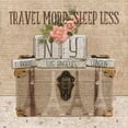 thumbnail image 3 of Lewis, Sheldon 12x12 Black Modern Framed Museum Art Print Titled - Travel More, 3 of 5