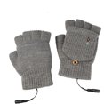 thumbnail image 1 of Guantes USB Abundance, guantes abatibles, guantes calefactores eléctricos, guantes recargables, guantes calefactables de medio dedo tejidos, 1 of 6
