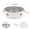 Suit, variant on Stainless Steel Portable Desktop Charcoal Grill with Mesh, Split Design Indoor Outdoor Mini BBQ Grill for Home Cooking