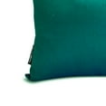 thumbnail image 3 of Peacock Green Decorative Lumbar Pillow Cover 12"x14" | Pack of 2 Modern Art Silk Oblong Cushion Cover | Solid,Two Tone Silk Pillowcases for Bed, Couch & Sofa, Modern Home Décor - Peacock Green Luxury, 3 of 9