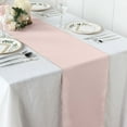 thumbnail image 2 of Efavormart BLUSH Premium Polyester Table Top Runner For Weddings Birthday Party Banquets Decor Fit Rectangle and Round Table, 2 of 11