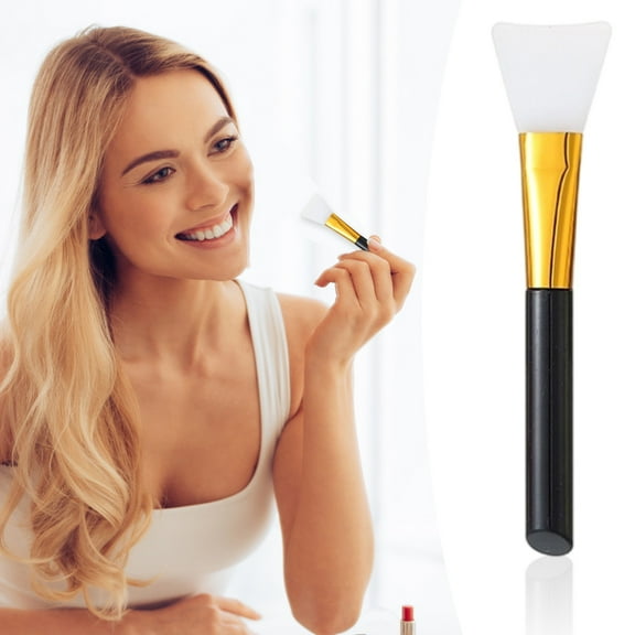 Safeglitz Silicone Jelly Facial Brushes - Soft Applicators for Beauty & Skincare