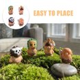 thumbnail image 3 of FESTFENDS 8Ud Miniaturas De Jardín Prehistórico En Resina Para Creativa, 3 of 8