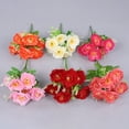 thumbnail image 6 of Heads Home Decoration Artificial Peonies Bouquets Features Home Decoration Outdoor Greening Flowers Specifications, 6 of 9