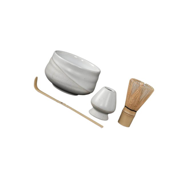 Matcha Set Tea Ceremony Japanese Style for tea cups kung Fu Family Friends Holiday Gifts white