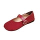 thumbnail image 1 of Zapatos Casuales de las Mujeres Apuntado Pie Planos Mochilas Color Sólido Poco Profundo Deslizamiento de la Boca en Mocasines Cómodos Primavera Al Aire Libre Desgaste, 1 of 8