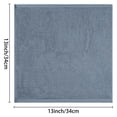 thumbnail image 7 of REGALWOVEN Cotton Washcloths Set, Highly Absorbent Face Towels, Multi-Purpose Wash Cloths for Bathroom 13" x 13" Dark Blue 6, 7 of 7