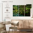 thumbnail image 5 of Elephant Stock Zen Lakeside Bonsai Trees Wall Art - Horizontal Multi Panel Canvas - Living Room Wall Decor - Floral And Botanical Multi Panel - Black And Brown Decor - 45" x 28", 5 of 8