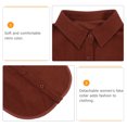 thumbnail image 5 of MRLESS Detachable Blouse False Collar Half Shirt Elegant Collar Shirt Attachment For Women Girls Fake Collar For Work And Casual Wear, 5 of 6