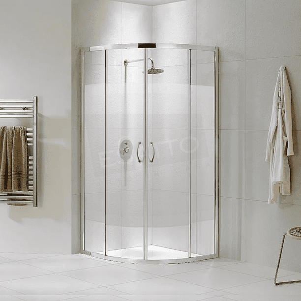 Esatto® Cancel para baño Curvo Sin Base 90 X 90 X 185 Ca-009 Cancel para baño