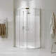 thumbnail image 1 of Esatto® Cancel para baño Curvo Sin Base 90 X 90 X 185 Ca-009 Cancel para baño, 1 of 4