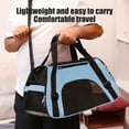thumbnail image 6 of Leodye 1PCS Portable Single-shoulder Diagonal Pet Bag , Ventilated Travel Bag for Small Pets, Portable and Stylish -18.9*12.2*10.24in, 6 of 6