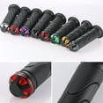 thumbnail image 3 of Soumake 1 Pair Motorcycle Handlebar Cover Anti-slip Rubber Universal 22MM Motorbike Hand Grip Protector Cover Modification Replacement Accessories, 3 of 8