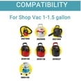 thumbnail image 5 of Paquete de Bolsas Shop Vac 90667 para Aspiradoras de 1 a 1.5 Galones Tipo A, 5 of 5