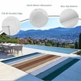 thumbnail image 3 of Blue Brown Outdoor Rug 4x6 Ft - Reversible Patio Rug Outdoor Camping Rugs, Farmhouse Wood Grain Vintage Vertical Striped Indoor Outdoor Area Rugs, Non-Slip Outdoor Carpet Runner for Deck/Porch, 3 of 8