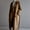 Khaki, variant on Pxiakgy Womens Oversize Lapel Wool Blend Belt Trench Coat Outwear Jacket White S