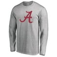 thumbnail image 2 of Men's Ash Alabama Crimson Tide Primary Logo Long Sleeve T-Shirt, 2 of 3