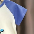 thumbnail image 7 of CAICJ98 Toddler Baby Tshirts Boys Girls 6 12 18 24 Months 2T 3T 4T 5T Cute Graphic Tees Tops Short Sleeve Crew Neck Kids Soft Summer Clothes Classic Basic (Blue,5-6 Years), 7 of 7
