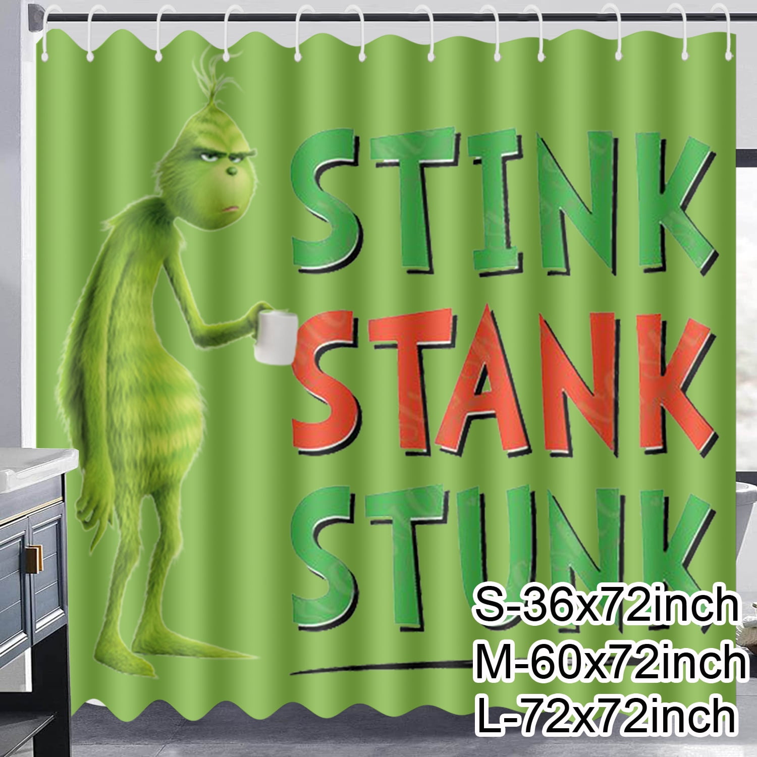 The Christmas Shower Curtain Clearance, Shower Curtains for Christmas