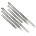 thumbnail image 1 of 6PCS Stainless Steel Ruler Metal Ruler for Engineering School Office Drawing (20cm, 30cm, 40cm, Each 2PCS), 1 of 8