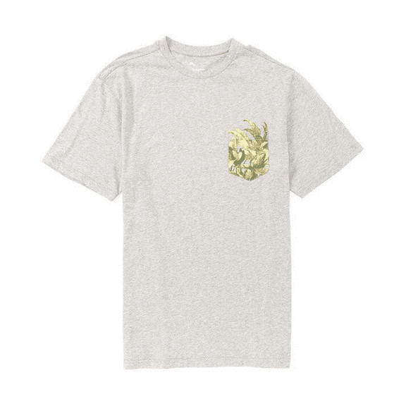 Tommy Bahama ST225840 Pocket Of Paradise Short-Sleeve Tee Grey Heather M