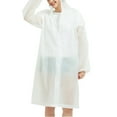 thumbnail image 1 of Poncho de Pluie, Imperméable Réutilisable Transparent Unisexe Cape de Pluie Portable Imperméable Respirante pour Voyage, Randonnée, Cyclisme et Camping, 1 of 6