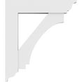 thumbnail image 3 of Ekena Millwork 5"W x 24"D x 32"H Standard Imperial Architectural Grade PVC Bracket With Traditional Ends, 3 of 8