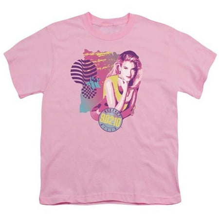 90210-Donna - Short Sleeve Youth 18-1 Tee - Pink, Small
