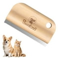 thumbnail image 4 of Pawaboo Deshedding Brush for Dogs & Cats, Dog Hair Removal Comb with Ergonomic Gripping, Wooden Grooming Shedding Brush for Short Hair Dogs and Cats, Hangable Pet Cleaning Comb Supplies, 4 of 8